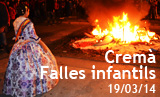 Cremà Falles infantils 2014