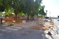 Obres de millora av. Sta. Maria del Puig