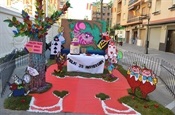 Engalament de carrers. Falla Puig