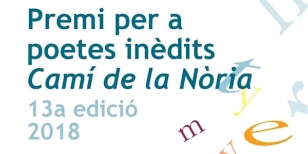 Convocat el 13é premi "Camí de la Nòria" per a poetes inèdits