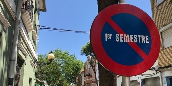 Canvi semestral d'estacionament