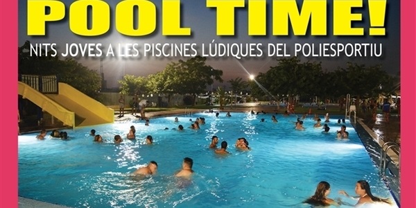 Nits joves a la Piscina del Poliesportiu